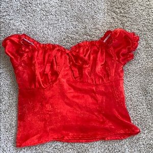 Off the shoulder top